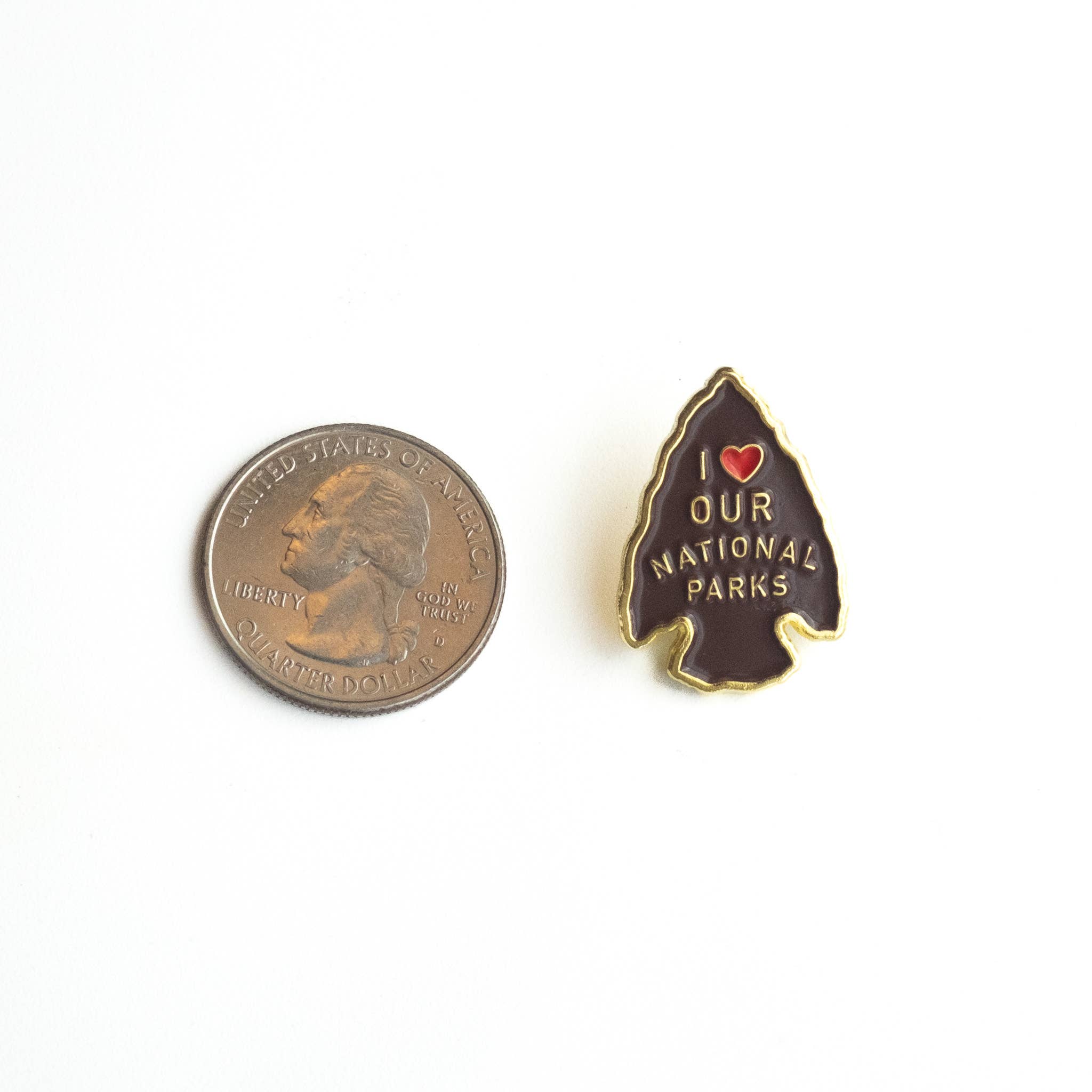 I Love Our National Parks Enamel Pin