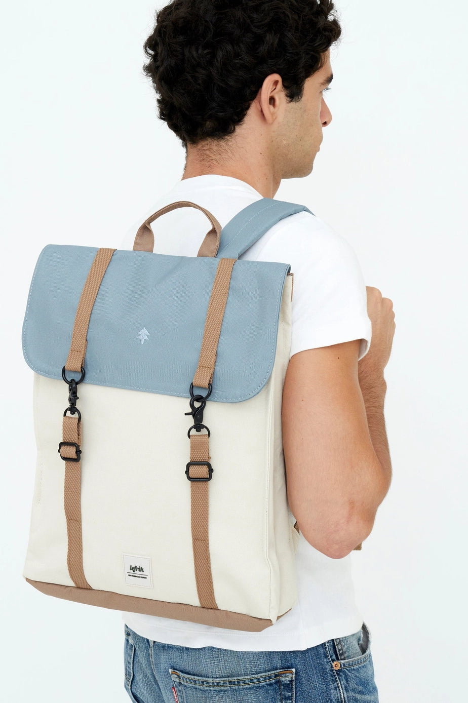 Handy Metal Sorolla Block Backpack - Eco Friendly