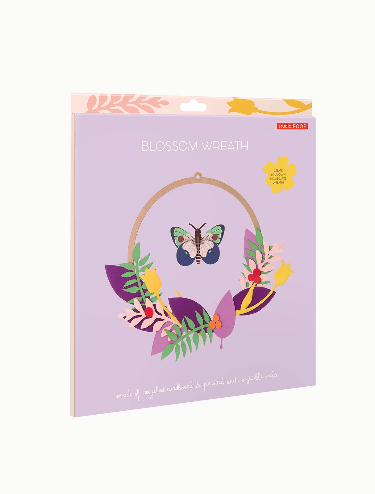 Blossom Wreath - 3D DIY Wall Art Kit