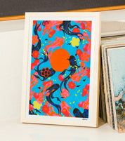 If I Close My Eyes and Look at the Sun A3 Poster - Annu Kilpeläinen