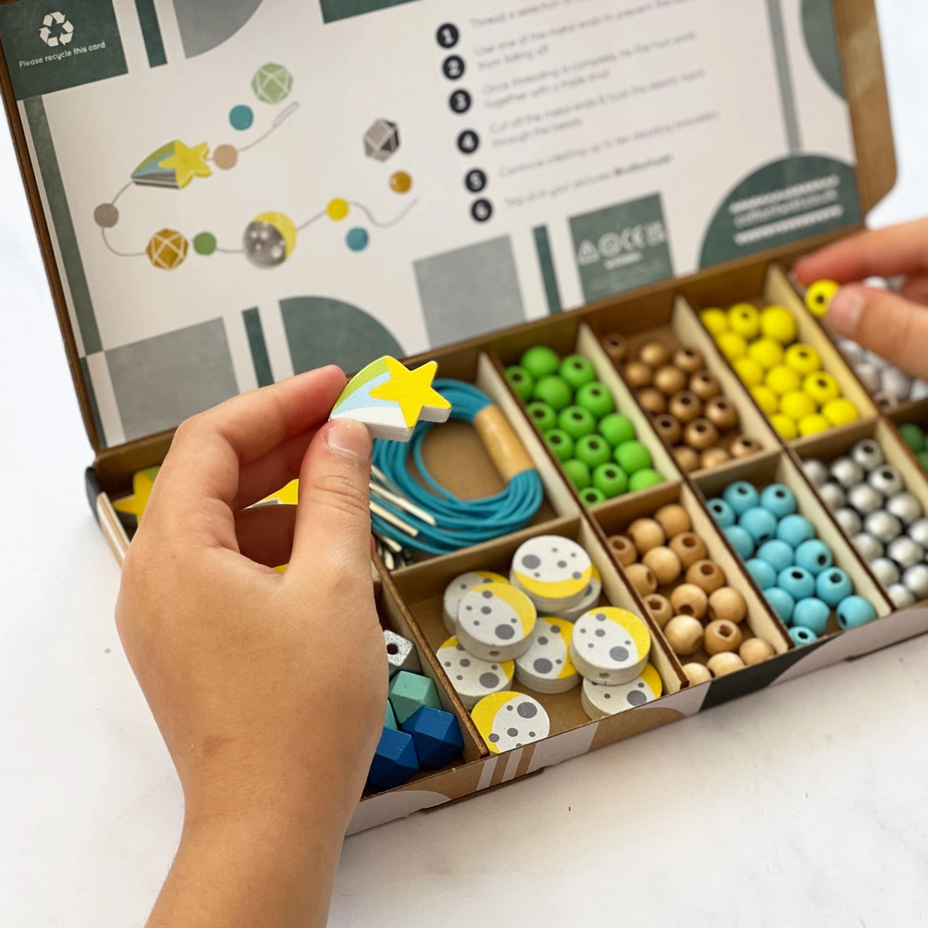 Outer Space Bracelet Making Kit
