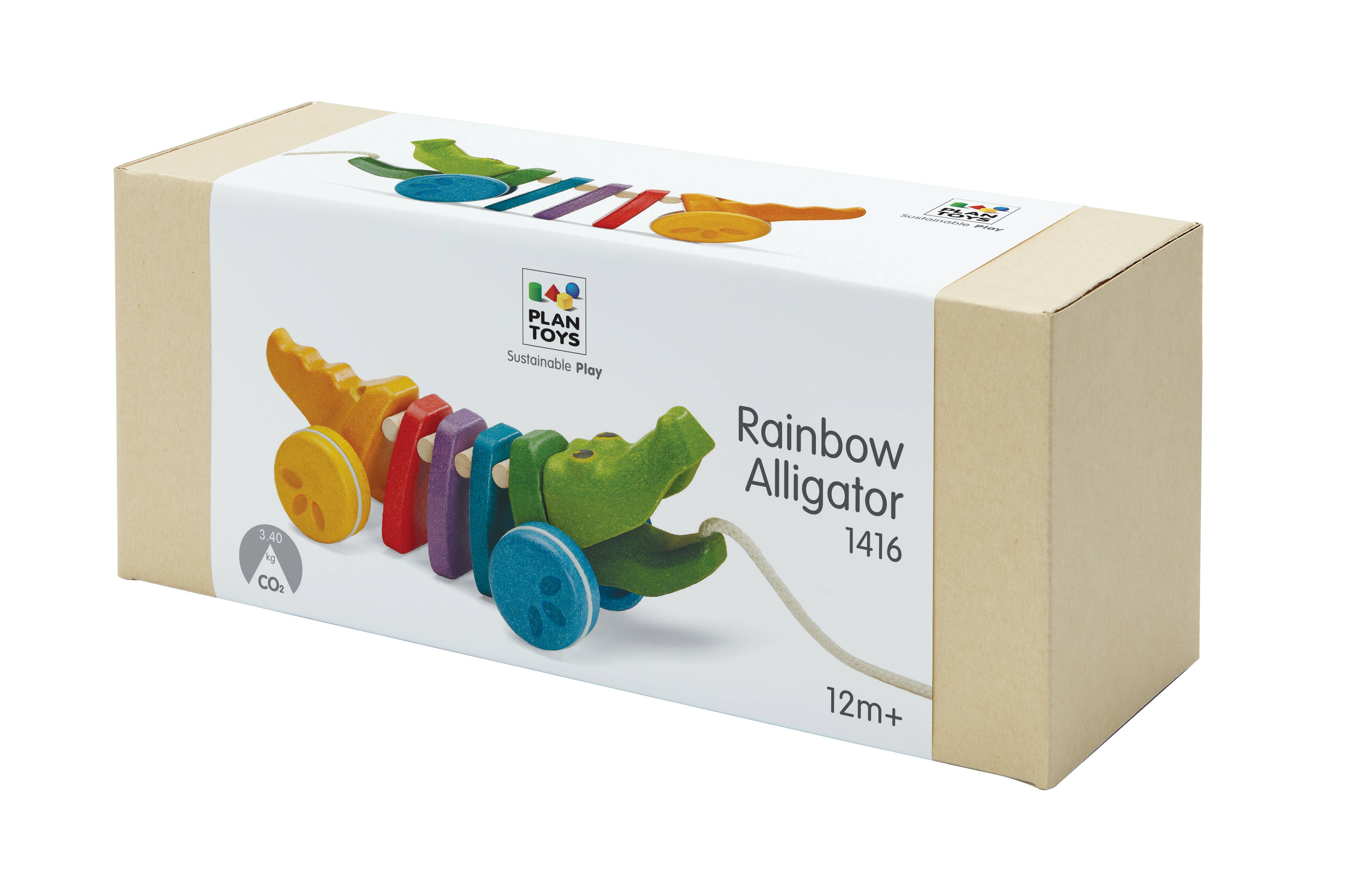 Rainbow Alligator - Eco Friendly Toy