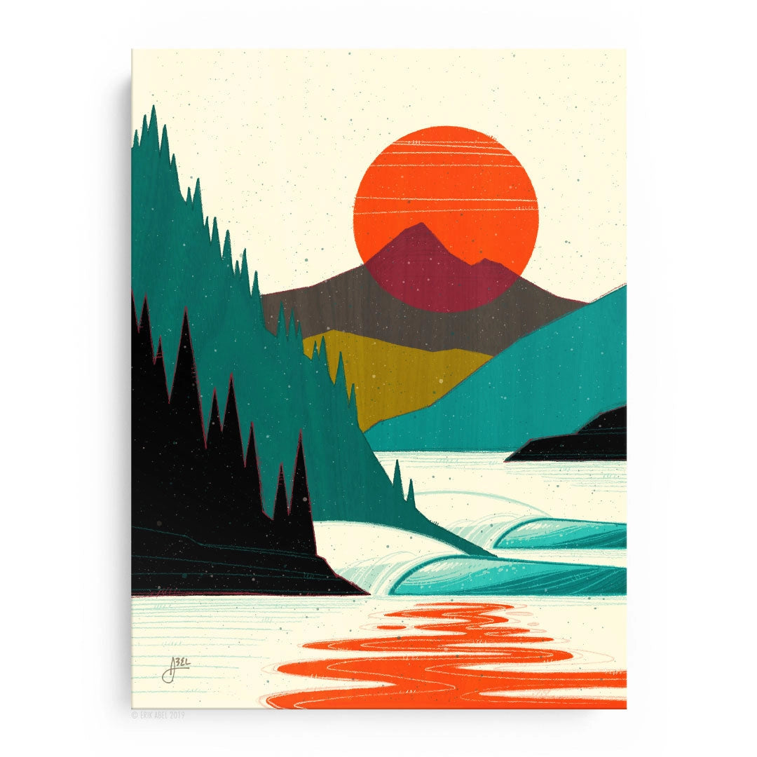 Northern Sol Fine Art Print by Abel Arts