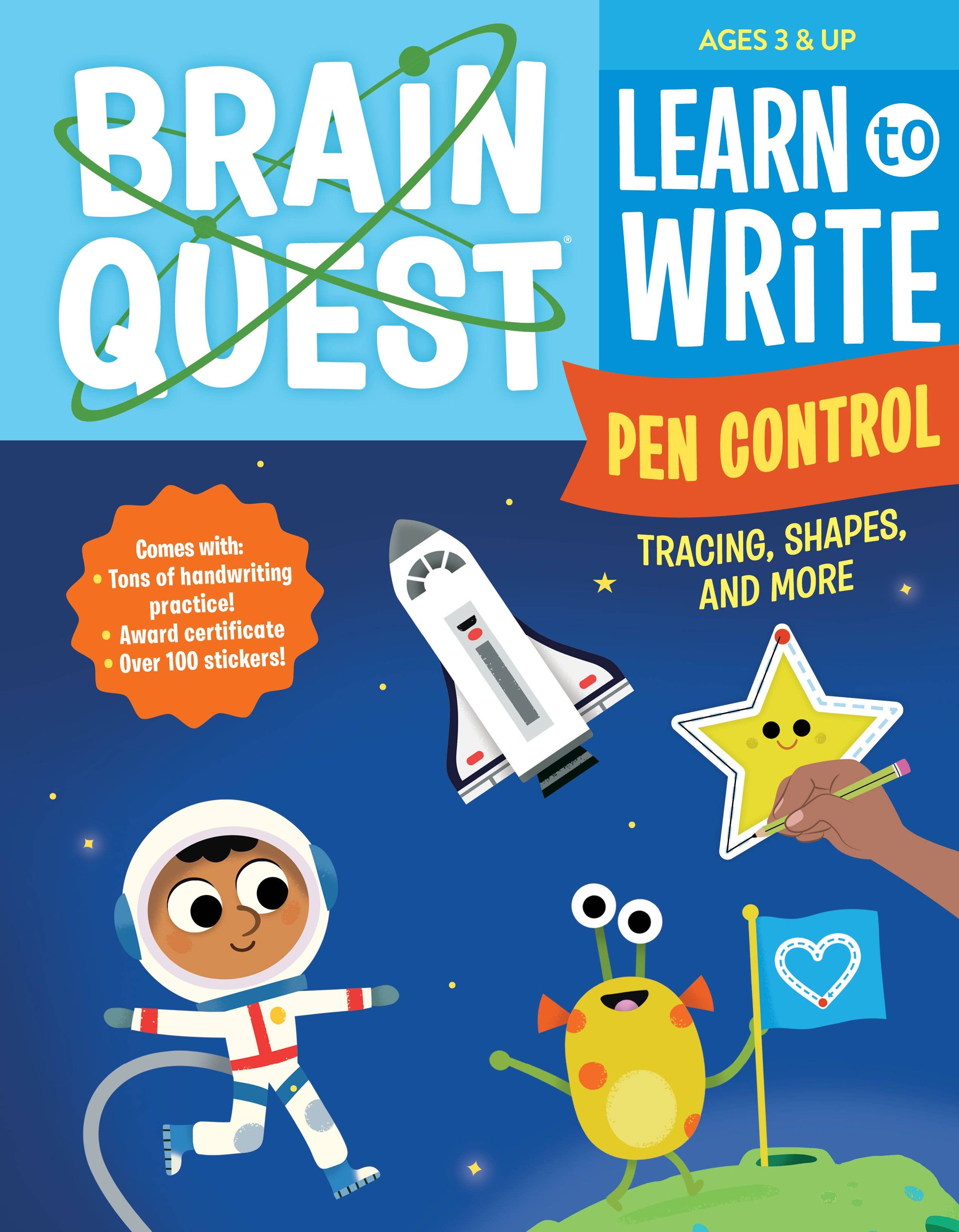 Brain Quest Learn to Write: Pen Control & Tracing