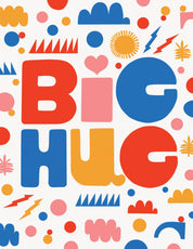 Big Hug Greeting Card