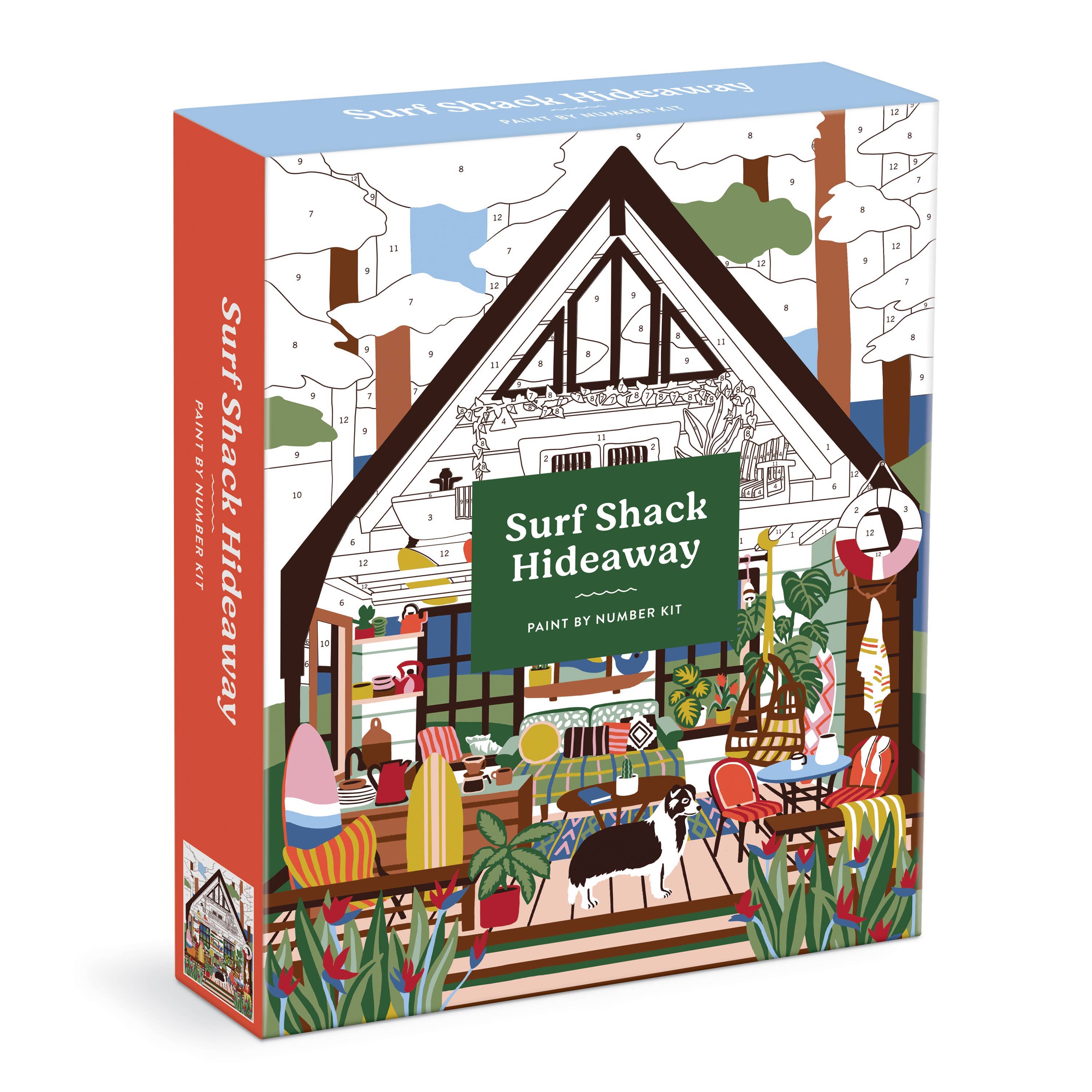 Surf Shack Hideaway 11 x 14 Paint By Number Kit
