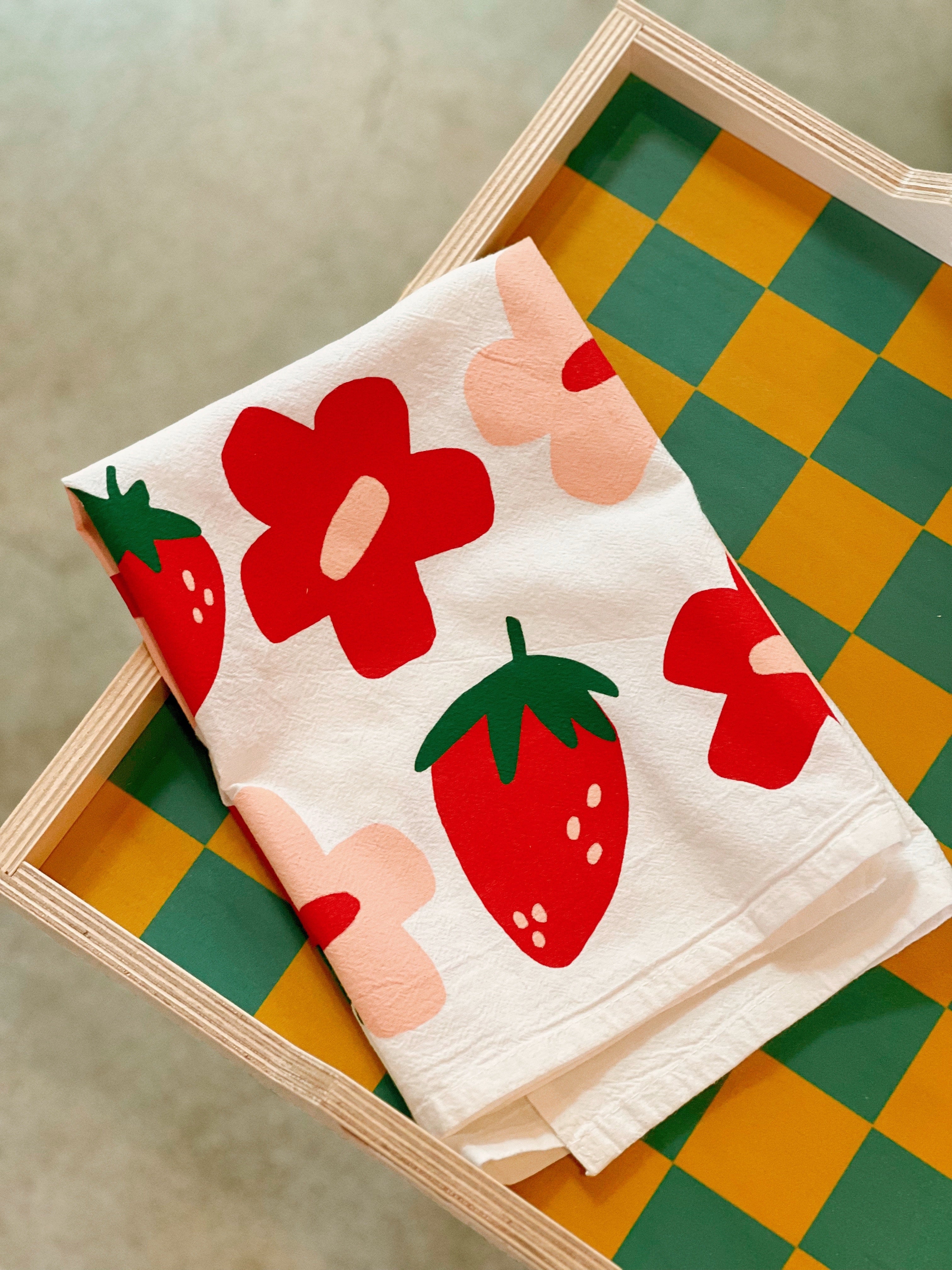 Checker Serving Tray