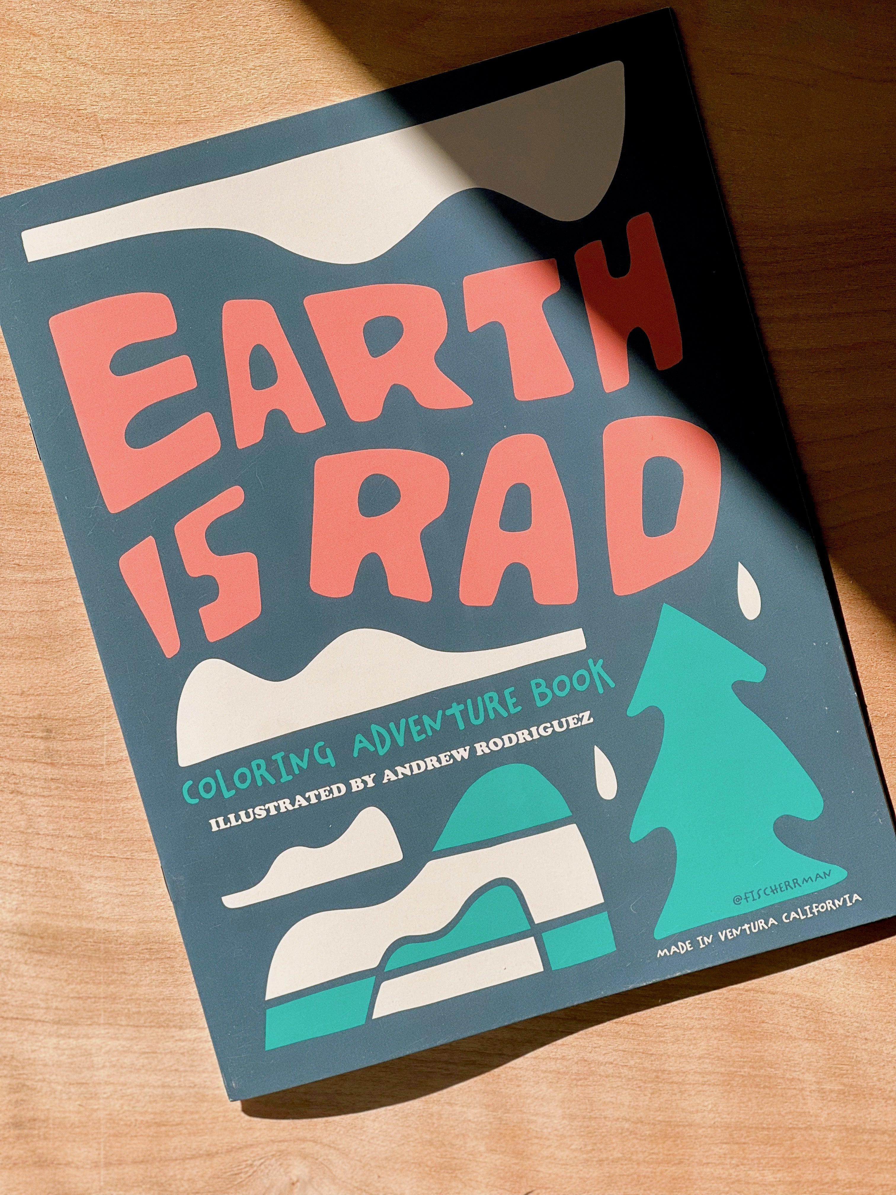 Earth is Rad Coloring Book