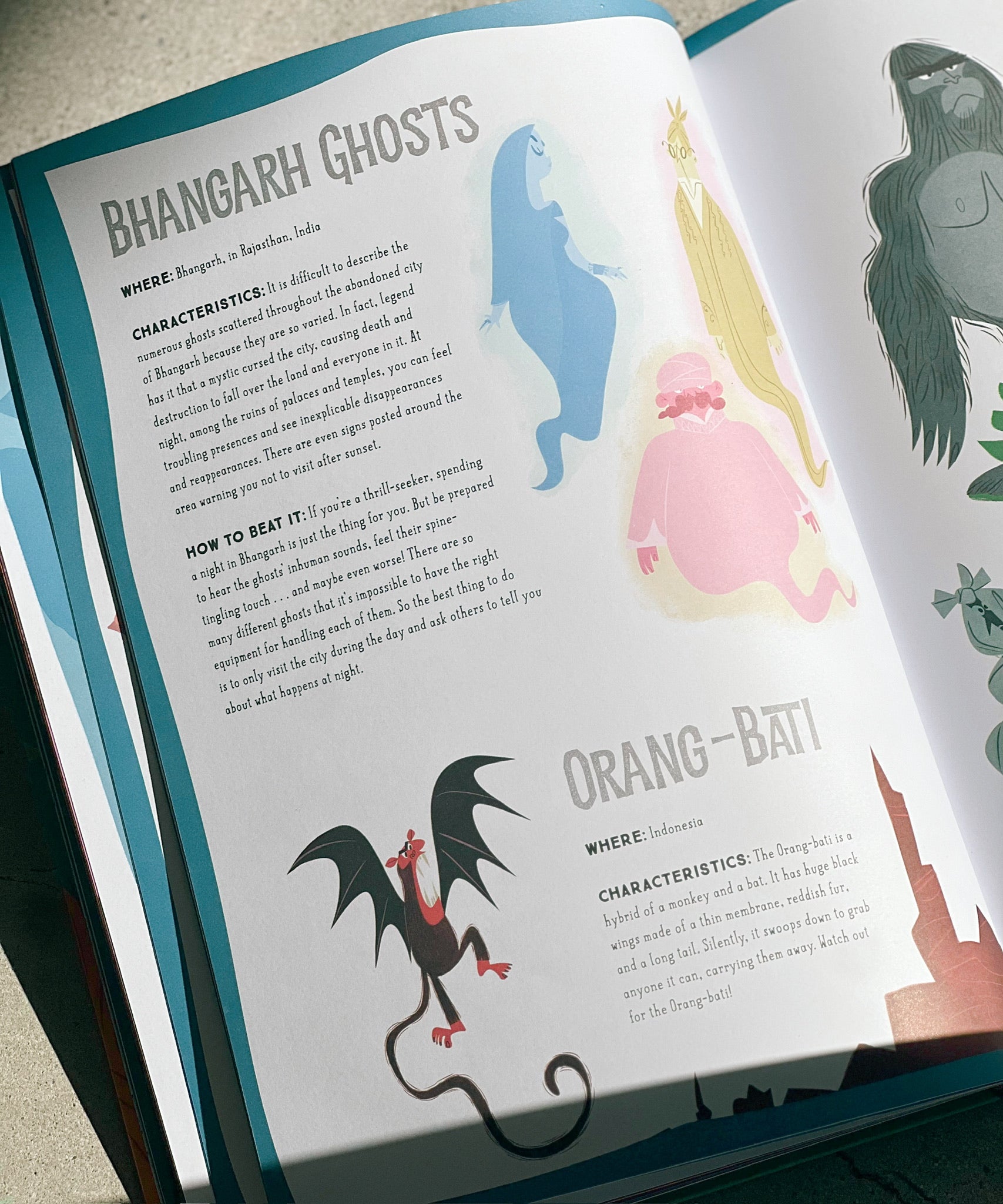 Atlas of Monsters and Ghosts: Lonely Planet Kids
