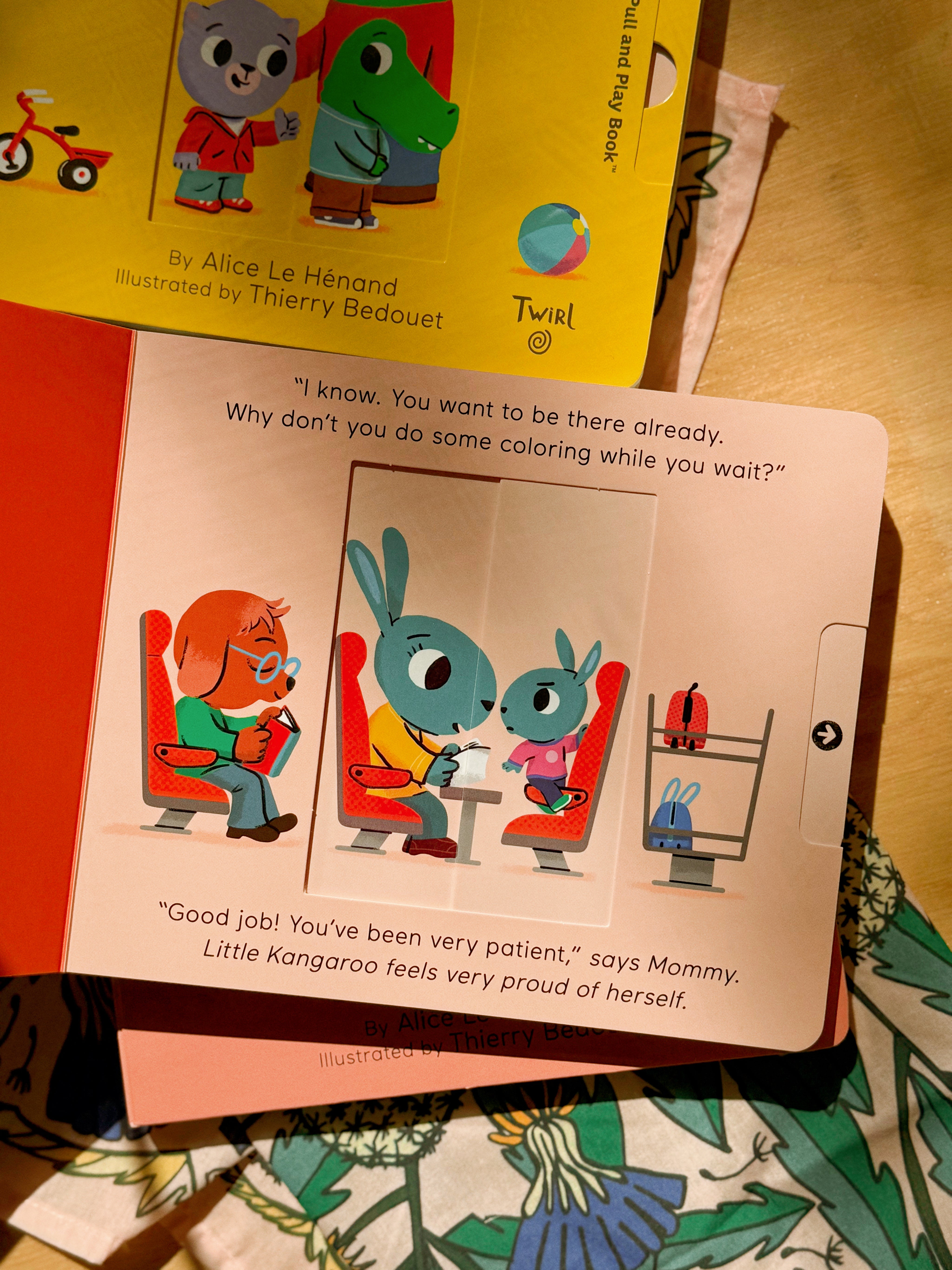 Patience: Pull and Play Board Book