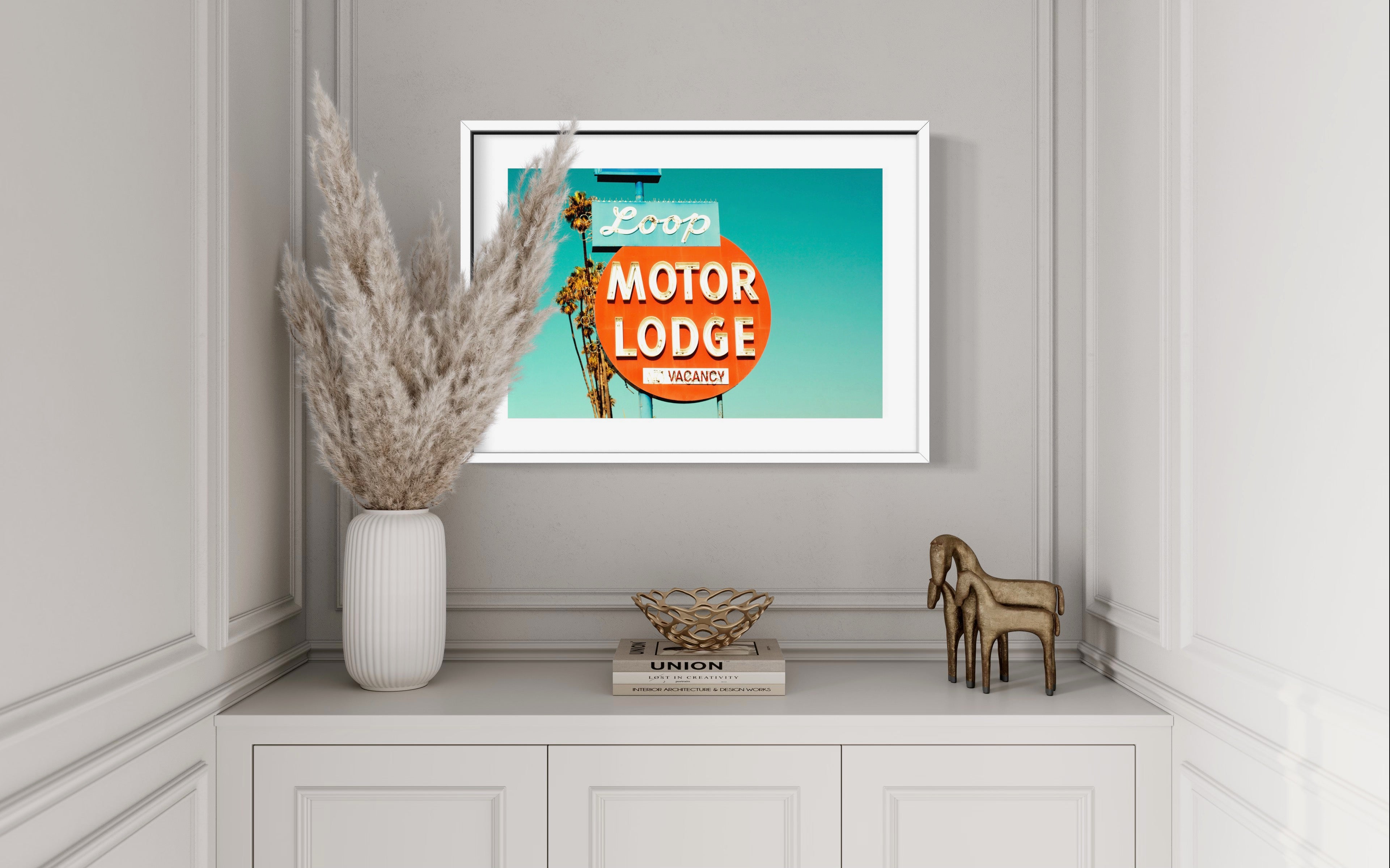 Loop Motor Lodge,  Fine Art Print