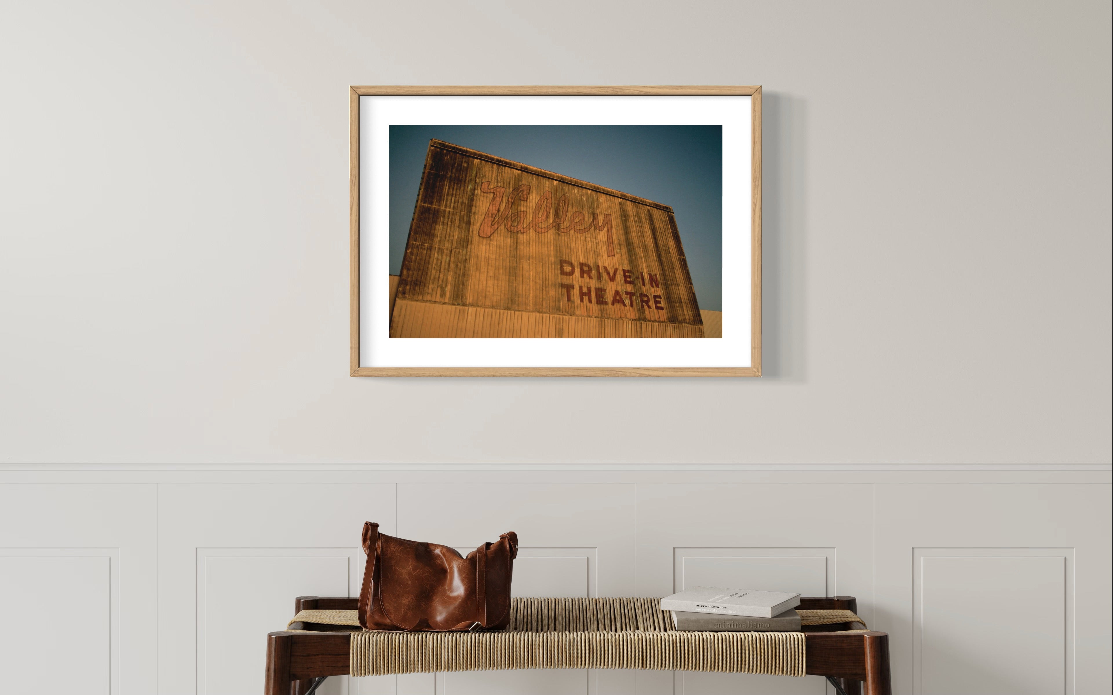 Valley Drive In, Fine Art Print