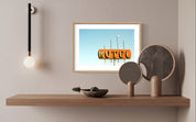 Motel in Orange,  Fine Art Print