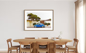 Seaside in Blue Fine Art Print