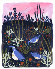 Twilight Quail Giclee Print by Melissa Lakey