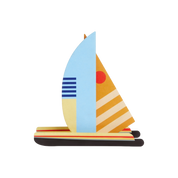 Half Moon Catamaran Craft Kit