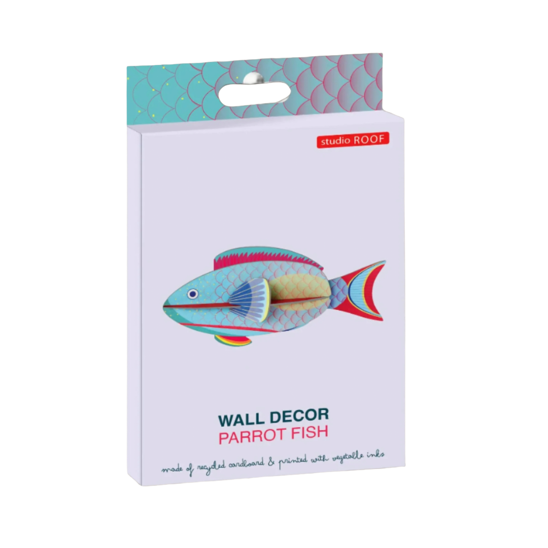 Parrotfish 3D DIY Wall Art Craft
