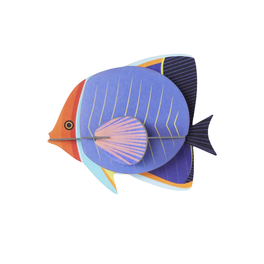 Butterfly Fish 3D DIY Wall Art Craft