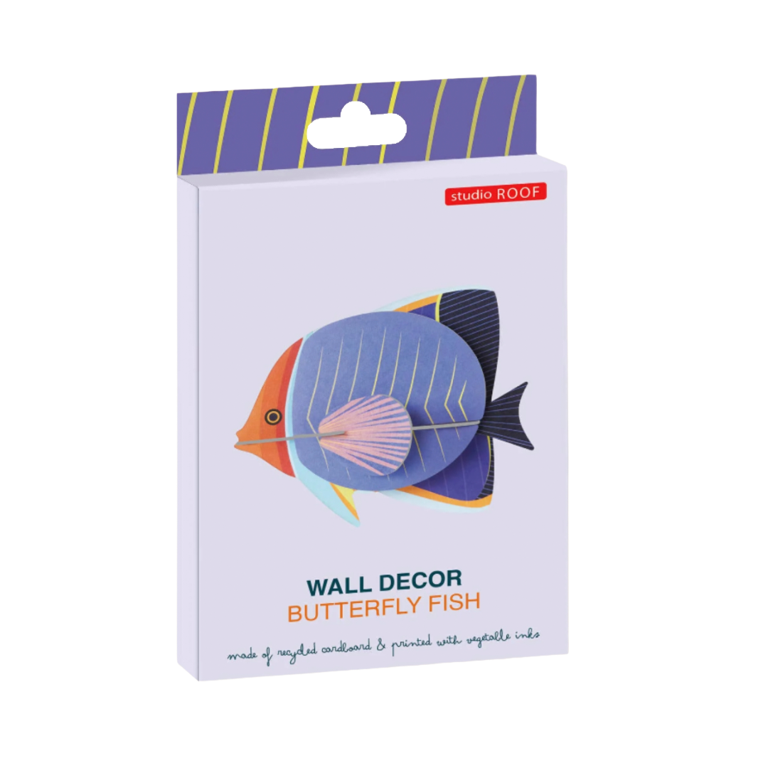 Butterfly Fish 3D DIY Wall Art Craft