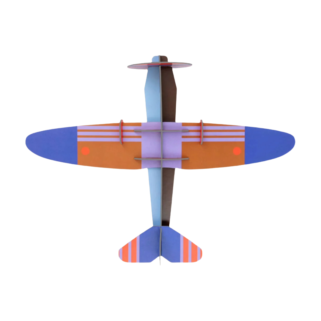 Deluxe Propeller Plane 3D DIY Wall Art