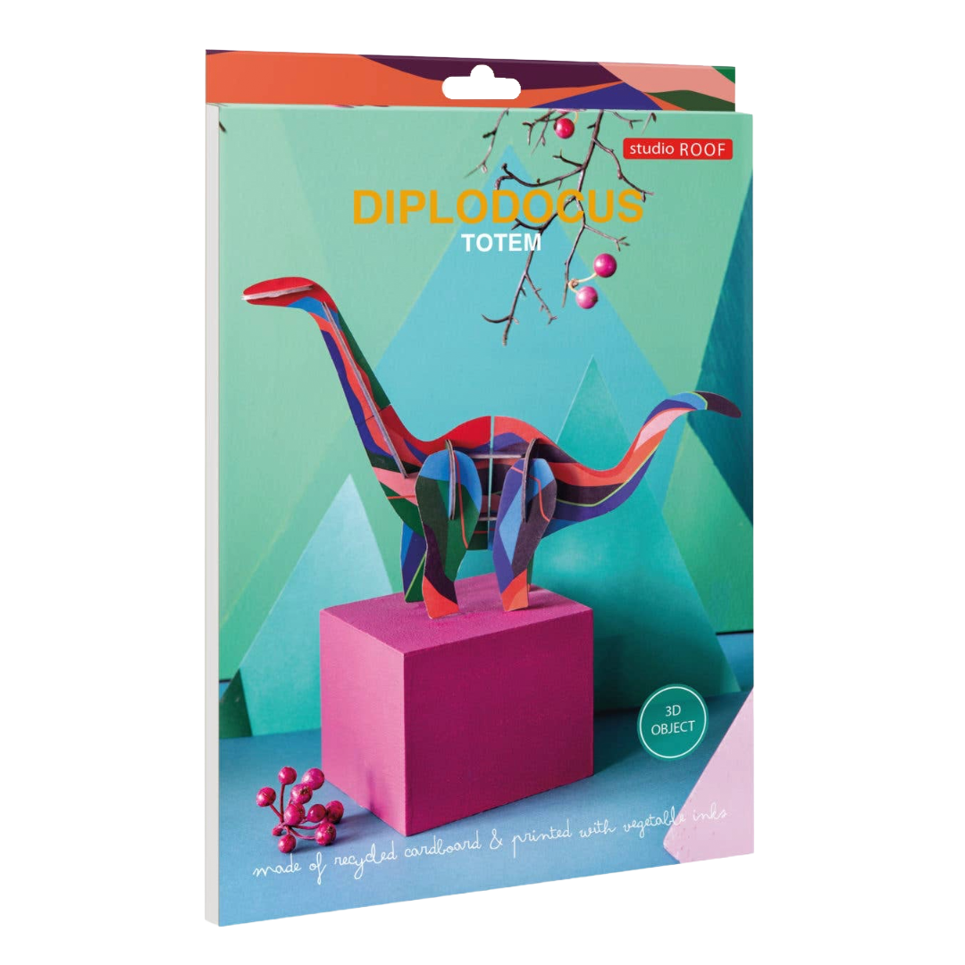 Diplodocus 3D DIY Craft Kit