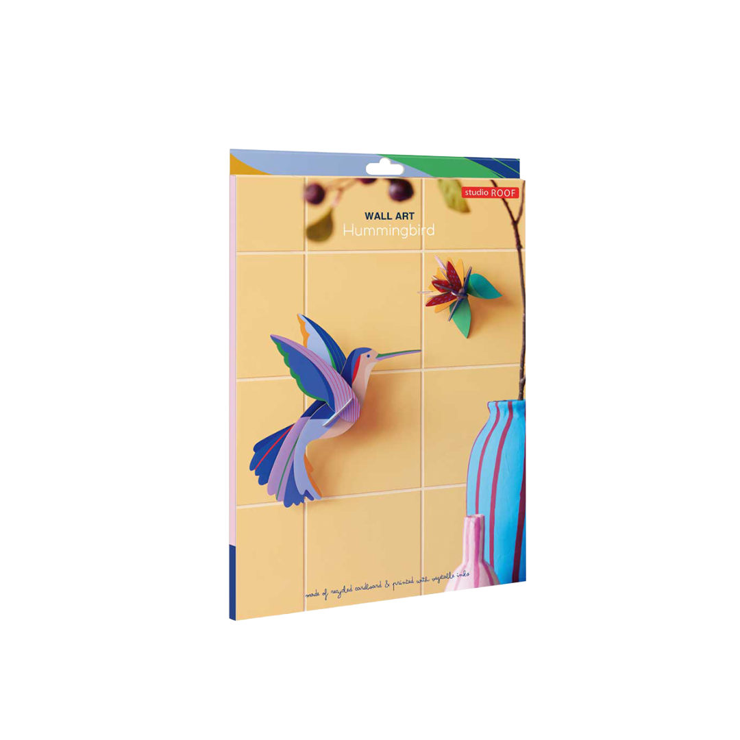 Hummingbird 3D DIY Wall Art Kit