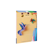 Hummingbird 3D DIY Wall Art Kit