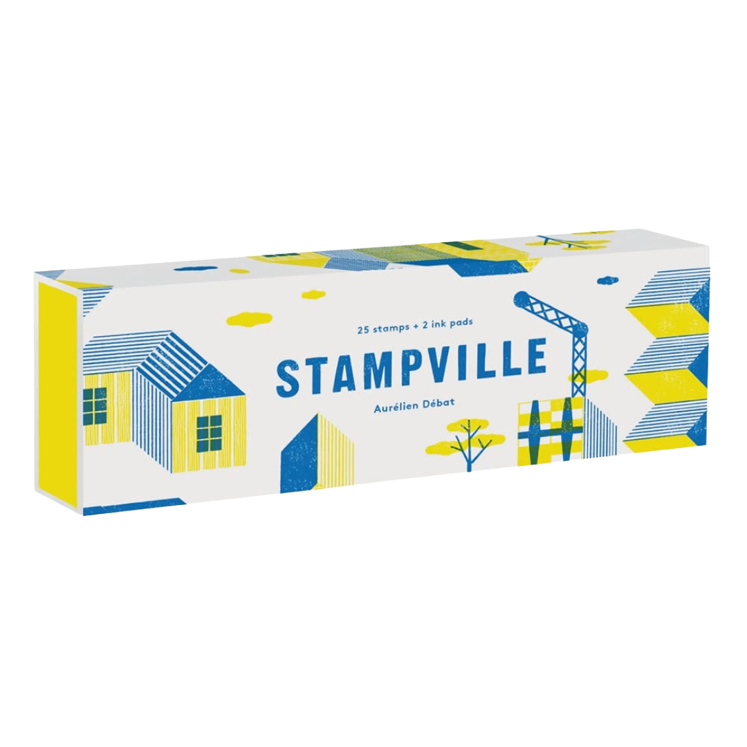 Stampville - 25 Stamps and 2 Ink Pads