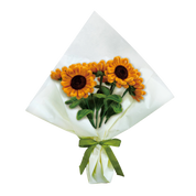 DIY Chenille Flower Bouquet Kit – Sunflower