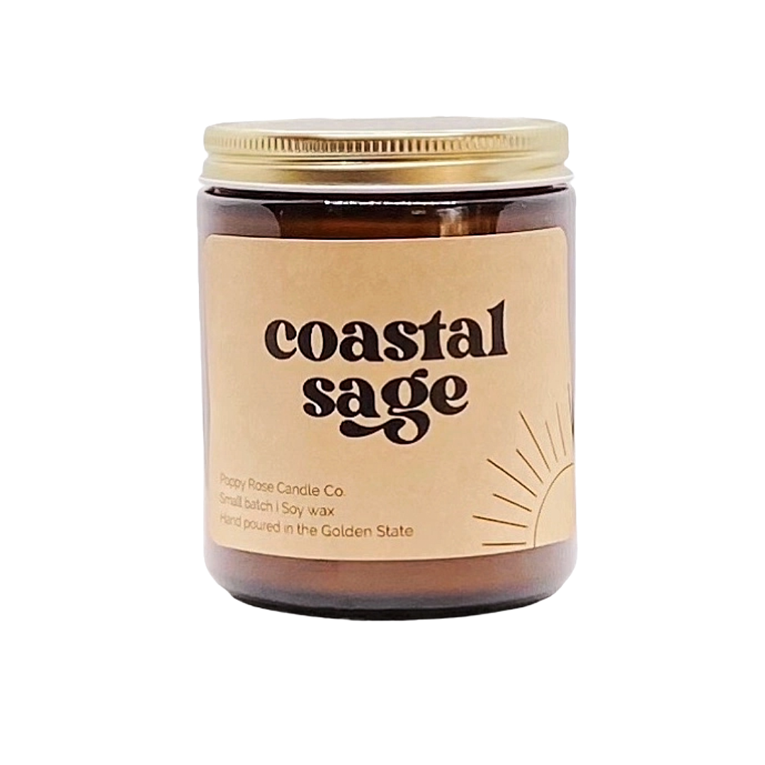 Coastal Sage Coconut Wax Candle
