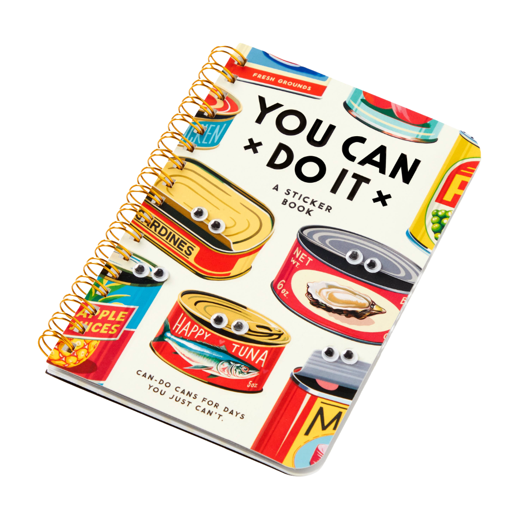 You Can Do It Googly Sticker Book