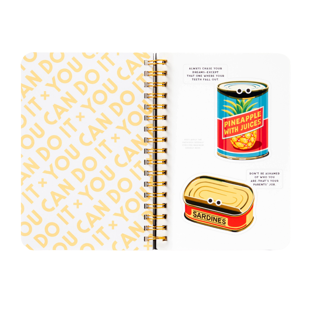 You Can Do It Googly Sticker Book