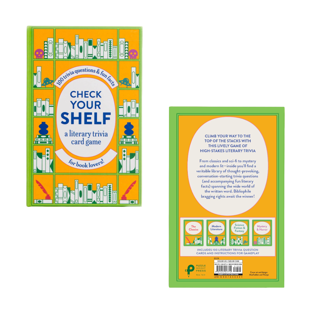 Check Your Shelf: A Literary Trivia Card Game