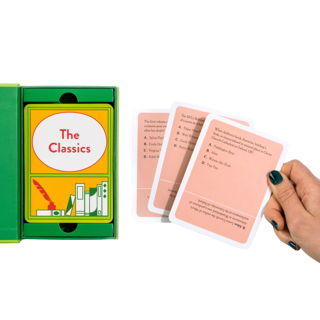 Check Your Shelf: A Literary Trivia Card Game
