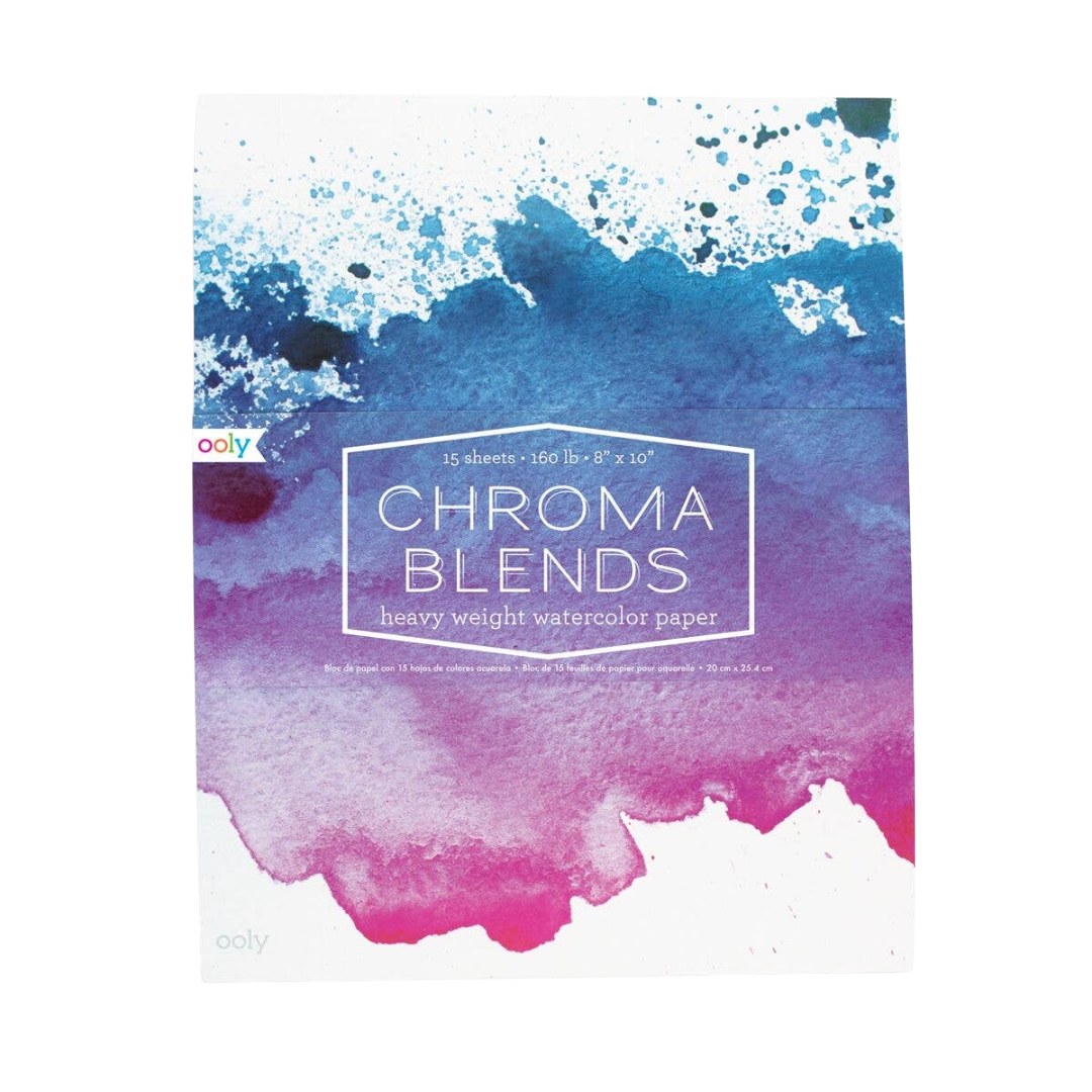 Chroma Blends Watercolor Pad - 8" x 10"