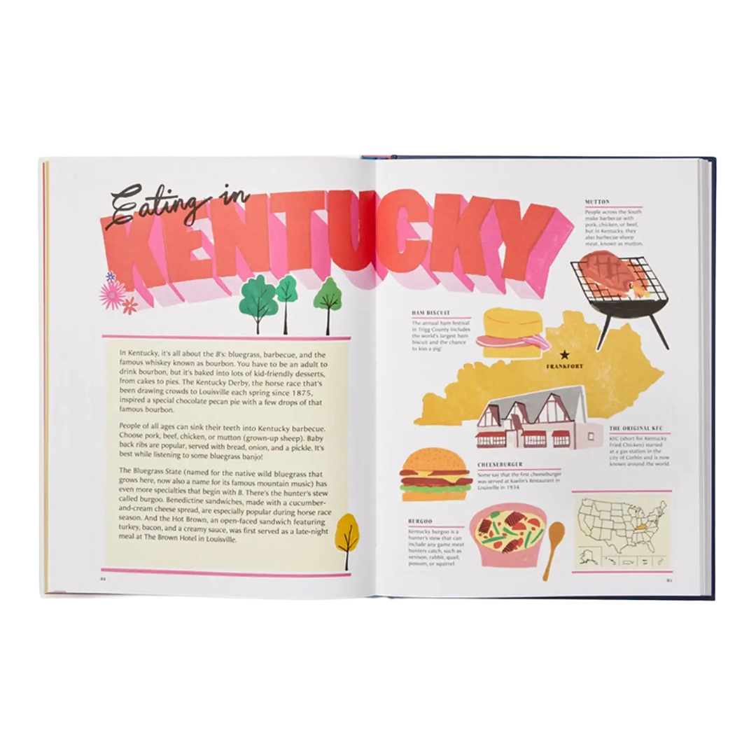 United Tastes Of America: Atlas & Recipes From Every State