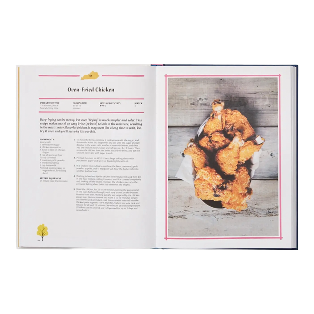 United Tastes Of America: Atlas & Recipes From Every State