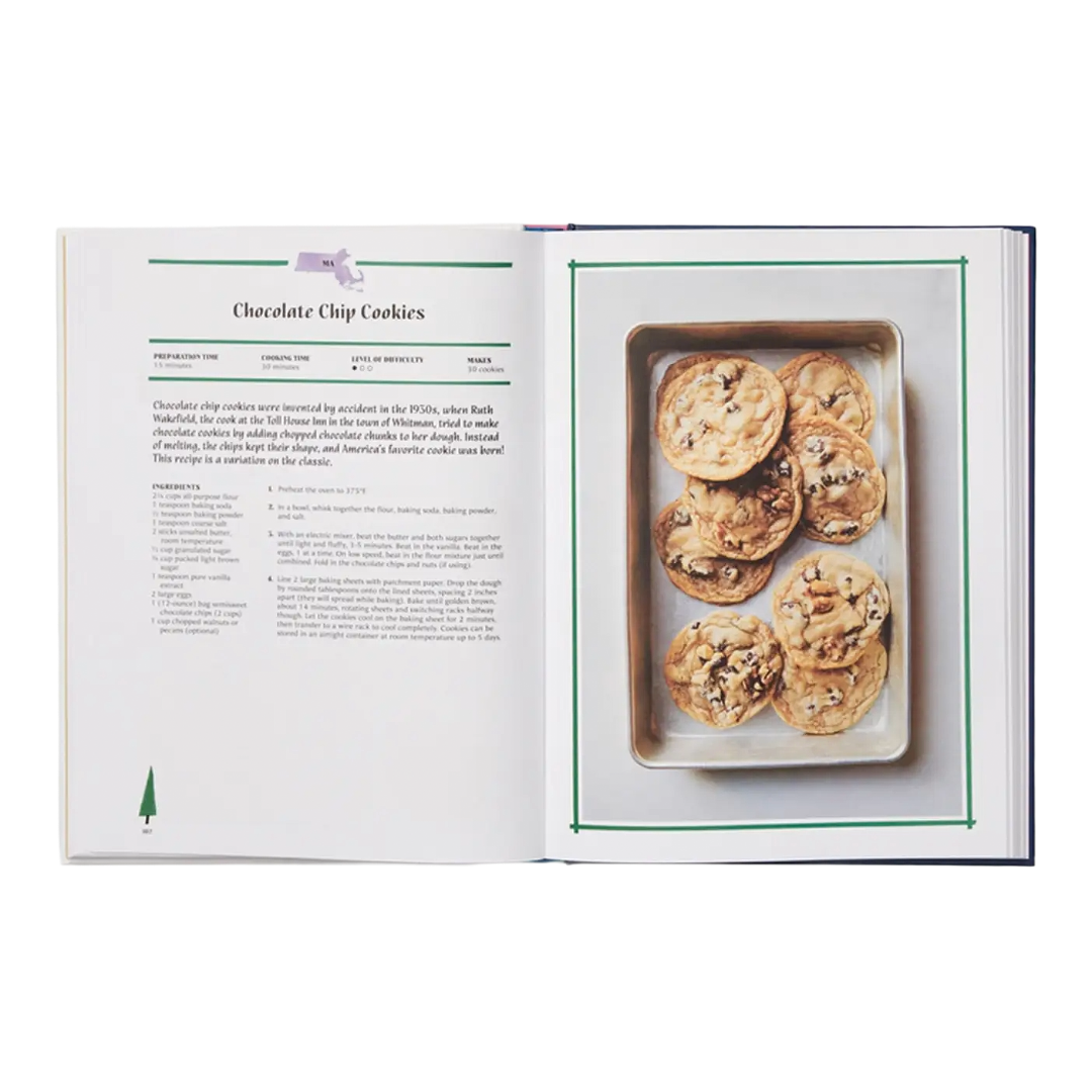 United Tastes Of America: Atlas & Recipes From Every State