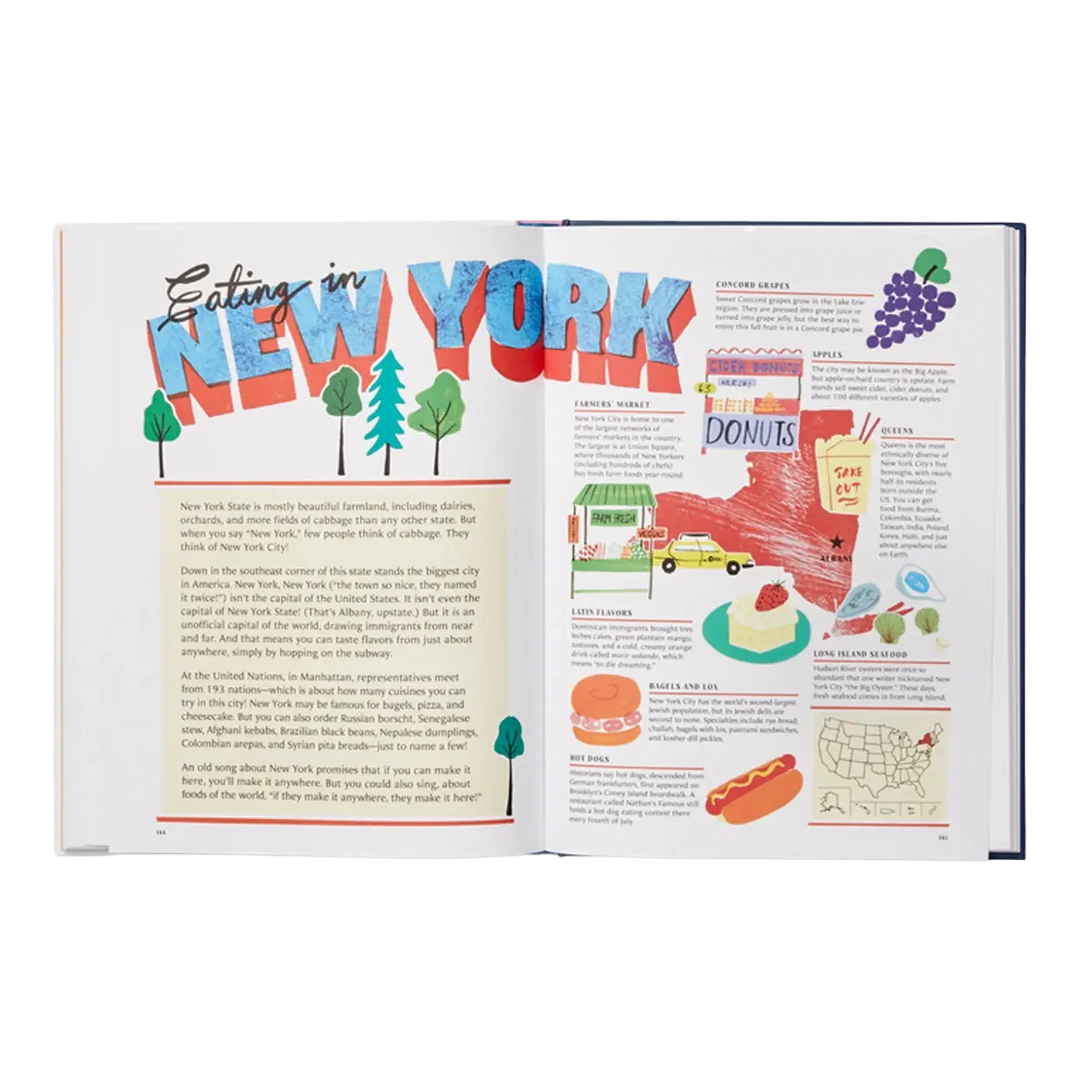 United Tastes Of America: Atlas & Recipes From Every State