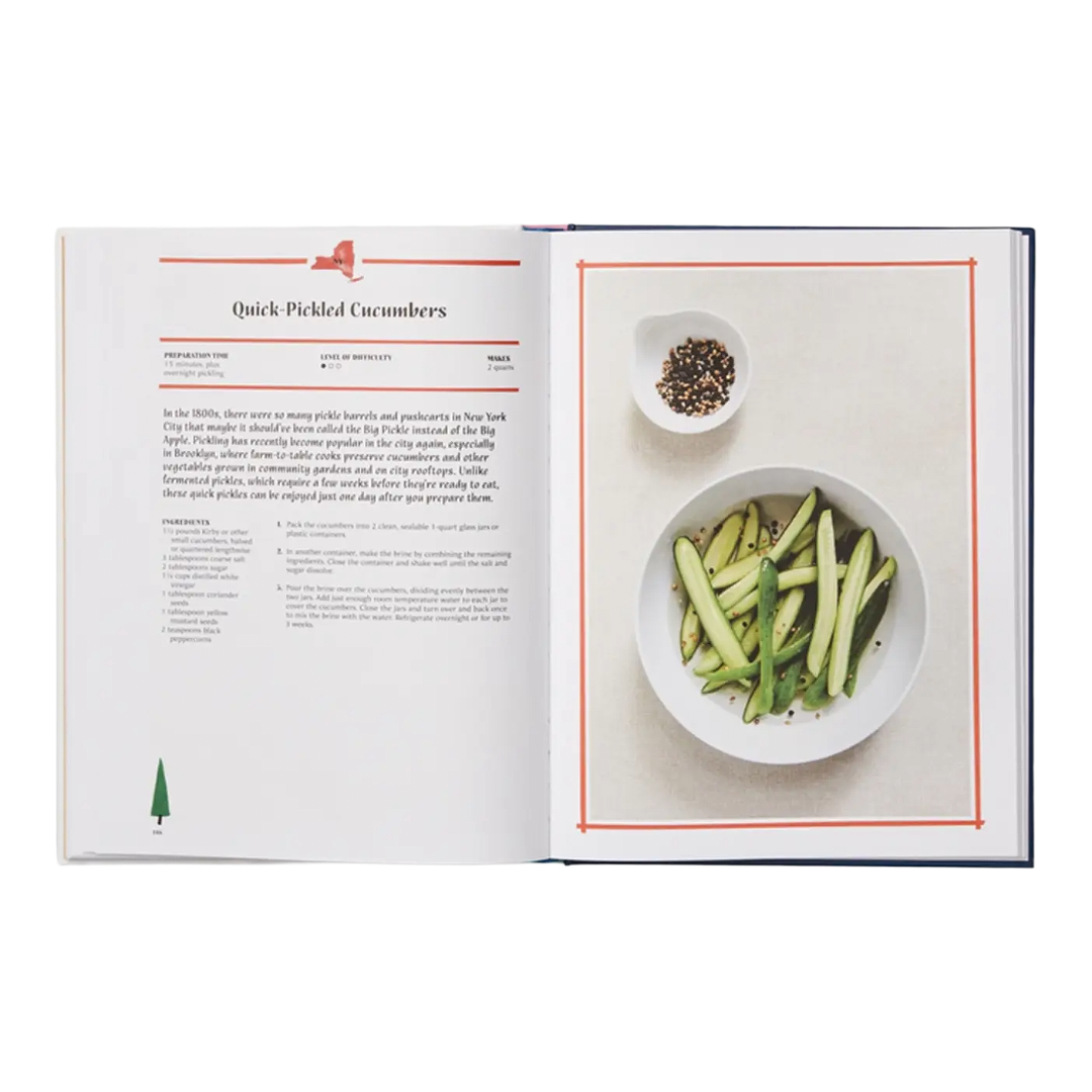 United Tastes Of America: Atlas & Recipes From Every State