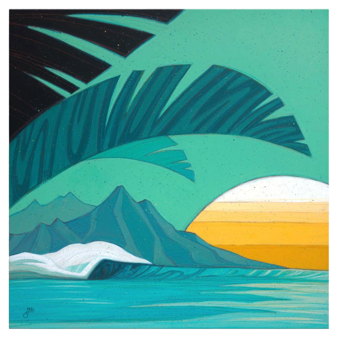 Tropigold - Giclee Fine Art Print 12"x12"