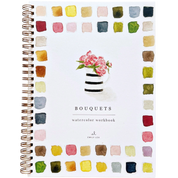 Bouquets Watercolor Workbook