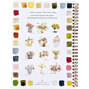 Bouquets Watercolor Workbook