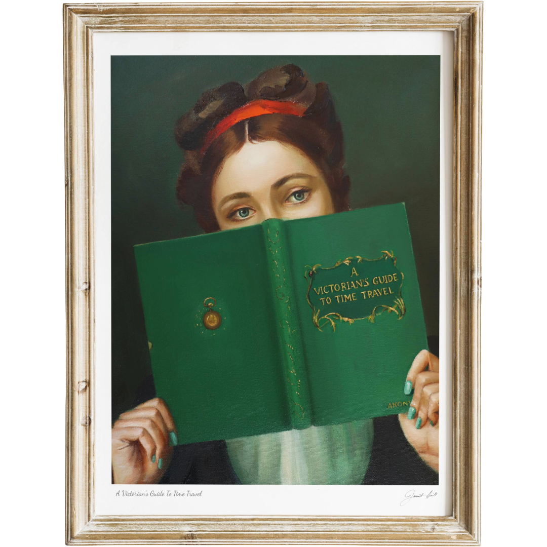 A Victorian's Guide to Time Travel 8.5x11 Print