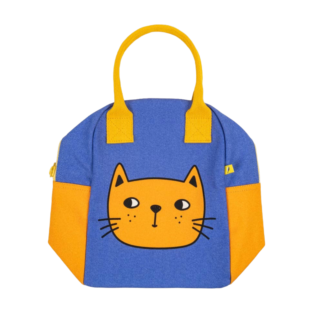 Kitty Zipper Lunch Bag
