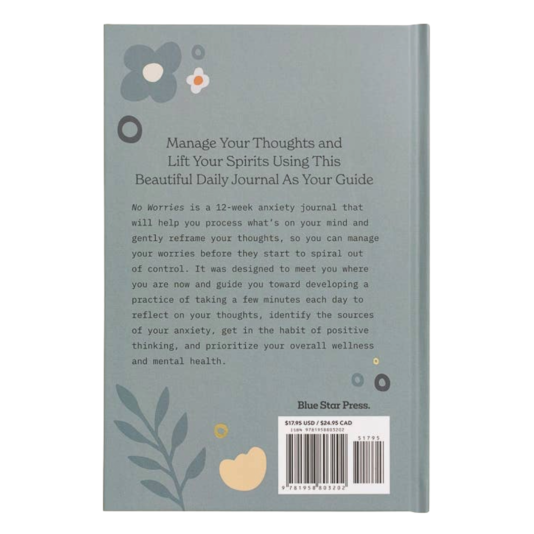 No Worries: A Guided Journal to Help You Calm Anxiety