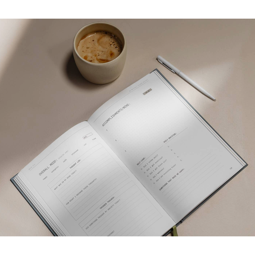 No Worries: A Guided Journal to Help You Calm Anxiety