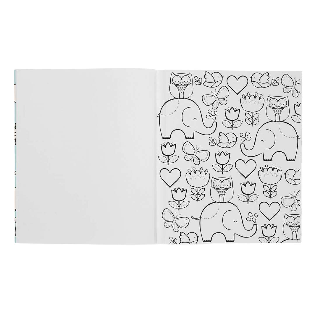 Color-in' Book: Little Cozy Critters