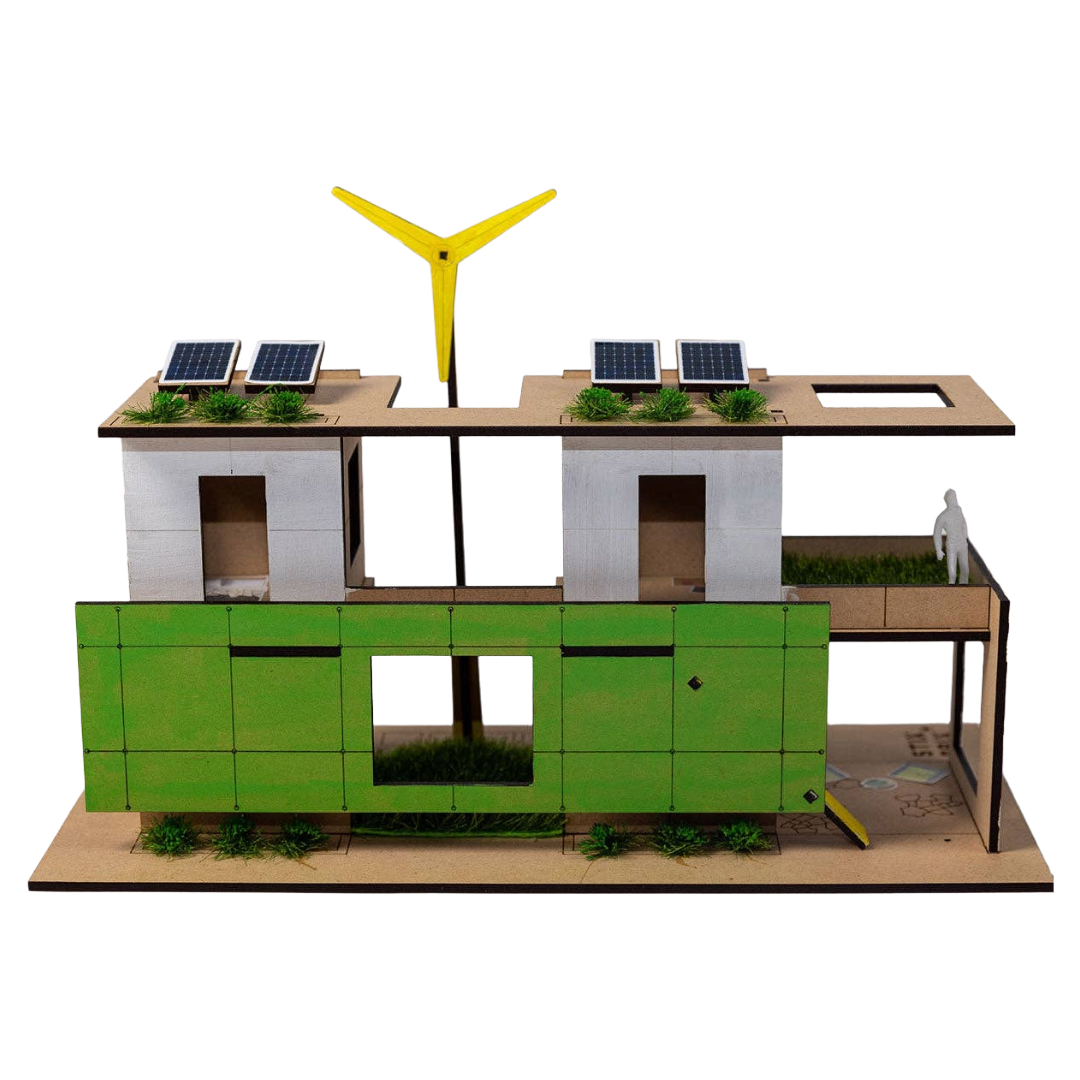 ECO-HOUSE Architectural Model Building Kit