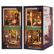 DIY Book Nook Kit: Rose Detective Agency with Dust Cover